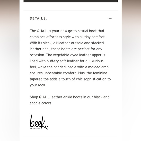 Beek quail leather ankle boot - Picture 12 of 13